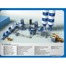 Bloque de bloqueo de bloqueo de bloqueo automático de venta caliente haciendo máquina / máquina de moldeo de bloques línea de producción